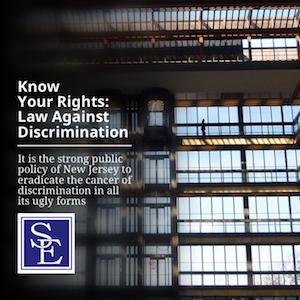 discrimination against law jersey attorneys